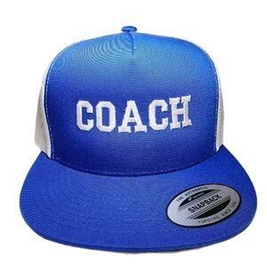 The Man In Charge Coach Mesh Snapback Direct Embroide…